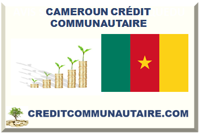 CAMEROUN CRÉDIT COMMUNAUTAIRE 2025