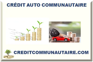 CRÉDIT AUTO COMMUNAUTAIRE 2026