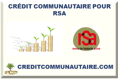 CRÉDIT COMMUNAUTAIRE POUR RSA 2025